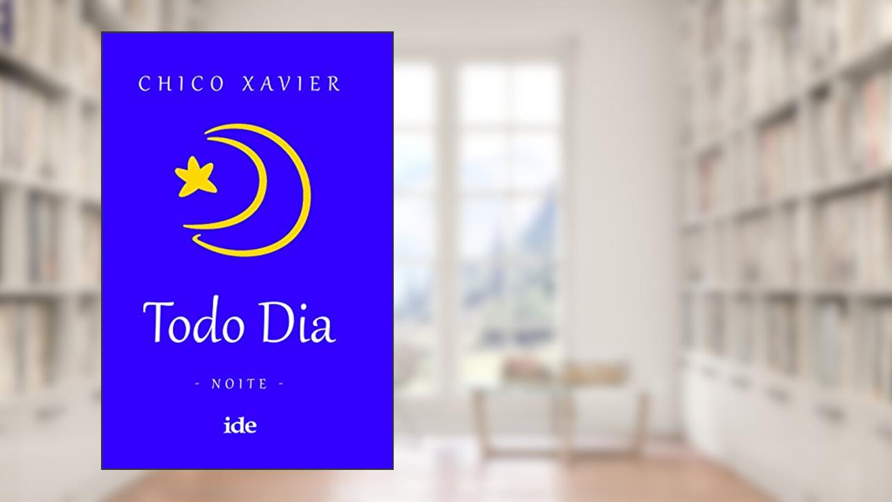 Capa de Todo dia - Noite, do autor Francisco Cândido Xavier