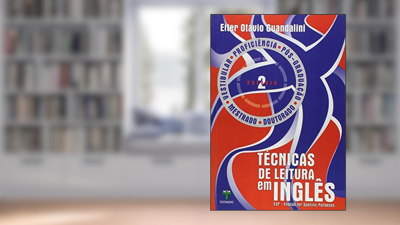 Capa de Técnicas de Leitura em Inglês. Estágio 2, do autor Eiter Otávio Guandalini