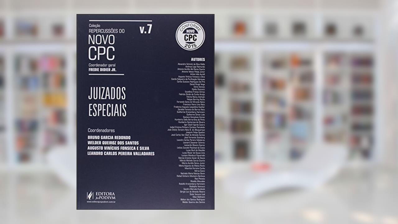 Capa de Juizados Especiais - Volume 7. Coleção Repercussões do Novo CPC, do autor Fredie Didier Júnior