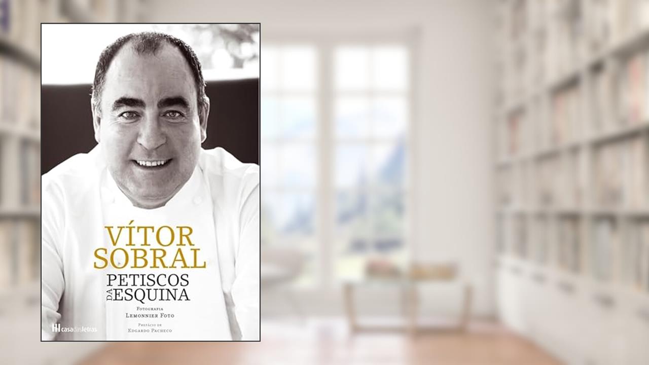 Capa de Petiscos da Esquina, do autor Vitor Sobral