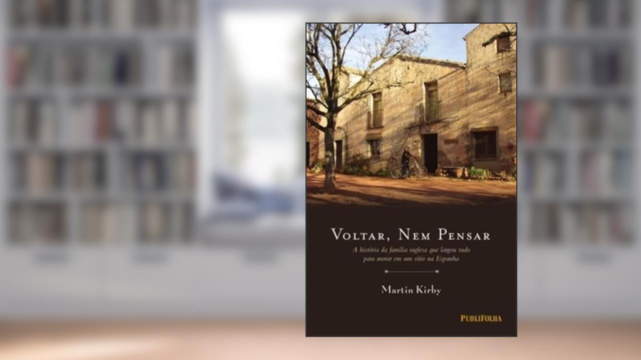 Capa de Voltar, Nem Pensar, do autor Martin Kirby
