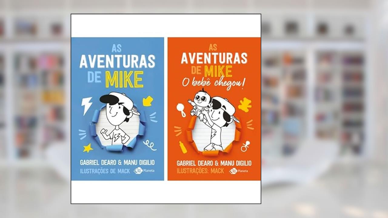 KIT AS AVENTURAS DE MIKE, do autor GABRIEL DEARO