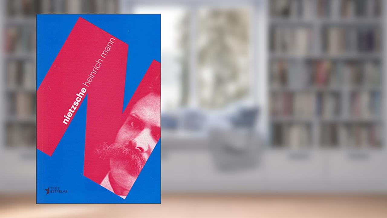 Capa de Nietzsche, do autor Heinrich Mann