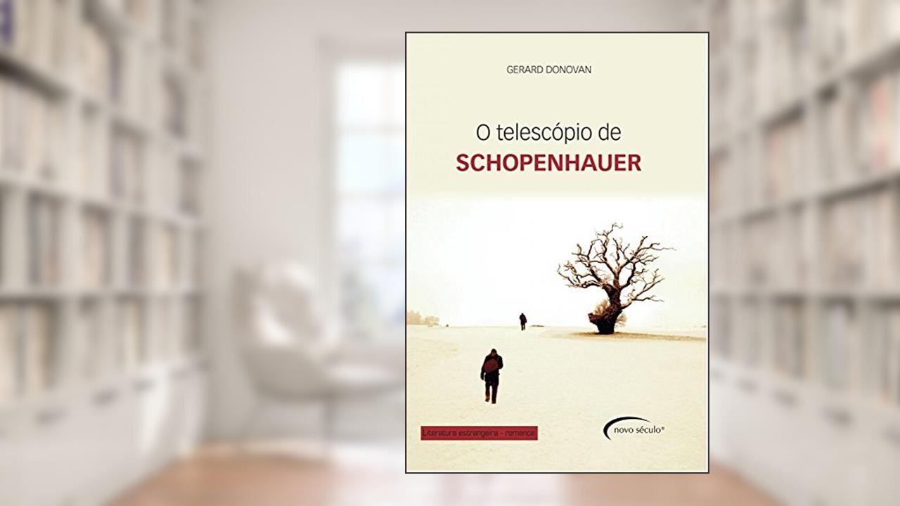 Capa de O Telescópio de Schopenhauer, do autor Gerard Donovan