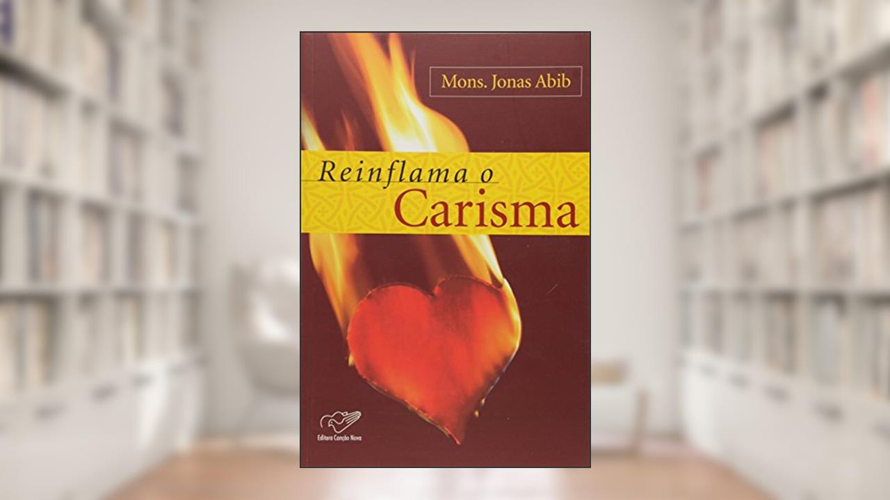 Capa de Reinflama O Carisma, do autor Jonas Abib