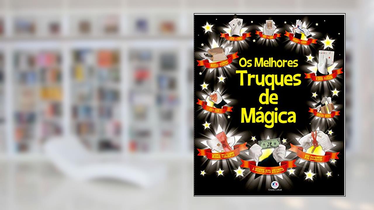 Capa de Os melhores truques de mágica, do autor Ciranda Cultural