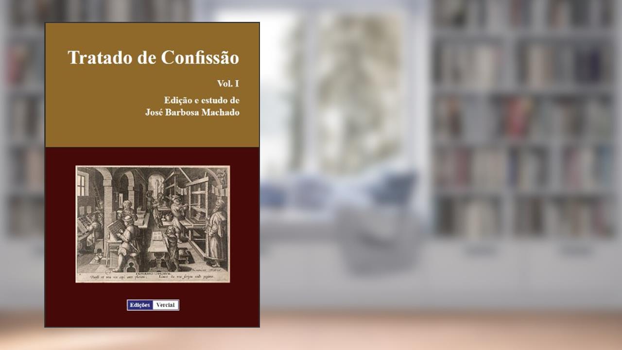 Capa de Tratado de Confissão - Vol. I, do autor Anónimo
