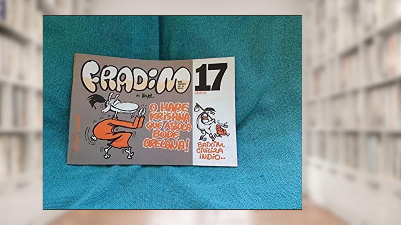 Capa de Fradim 17. O Hare Krishna que Assola Bode Orelana, do autor Vários Autores