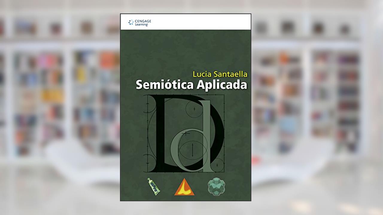 Capa de Semiótica aplicada, do autor Lucia Santaella
