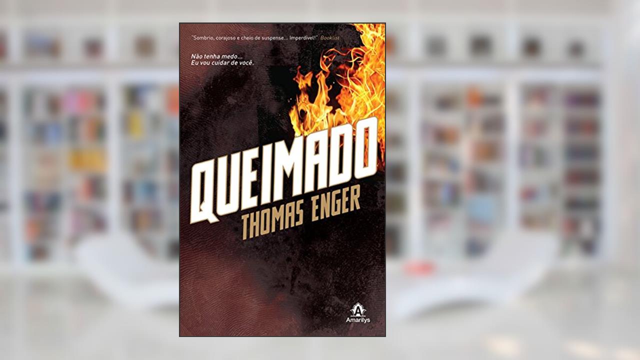 Capa de Queimado, do autor Thomas Enger