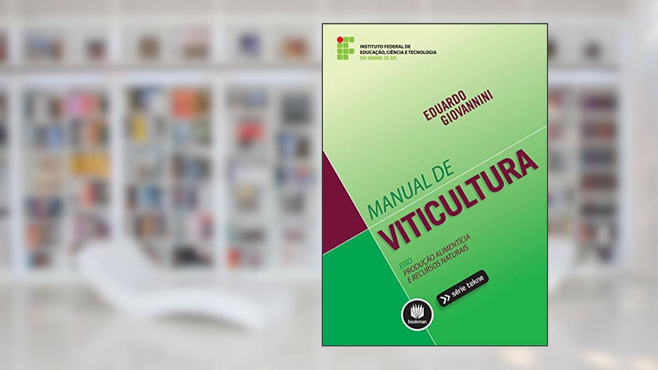 Capa de Manual de Viticultura, do autor Eduardo Giovannini