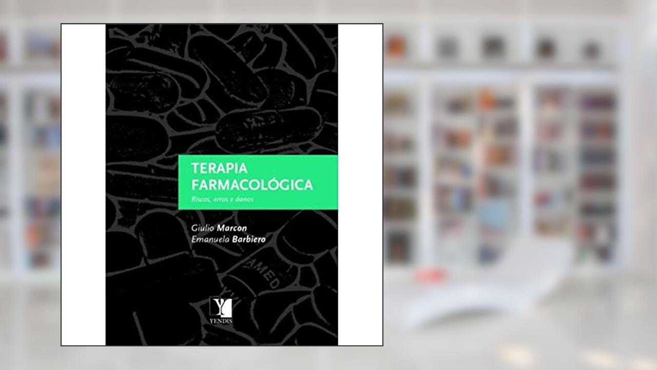 Capa de Terapia Farmacológica, do autor Giulio Marcon