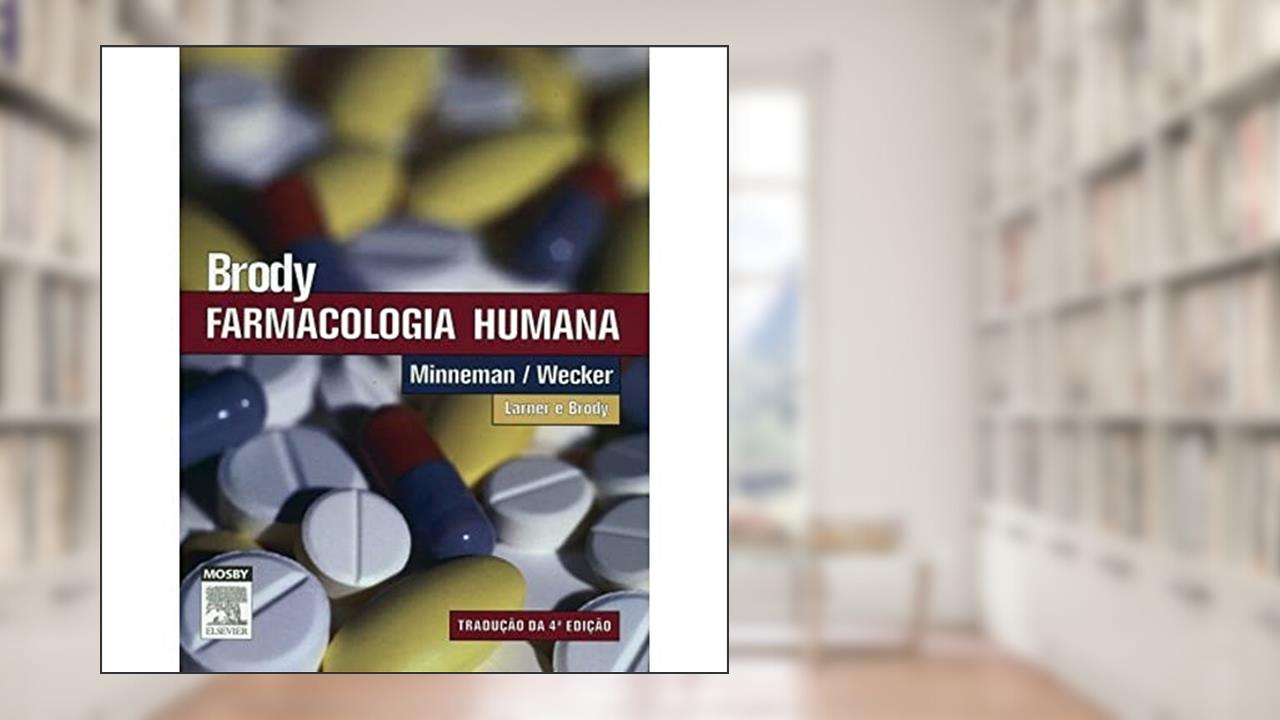 Capa de Brody Farmacologia Humana, do autor Varios