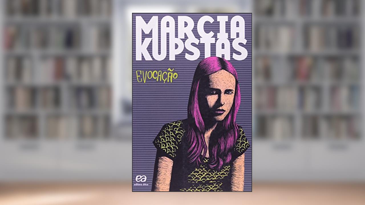 Capa de Evocação, do autor Marcia Kupstas