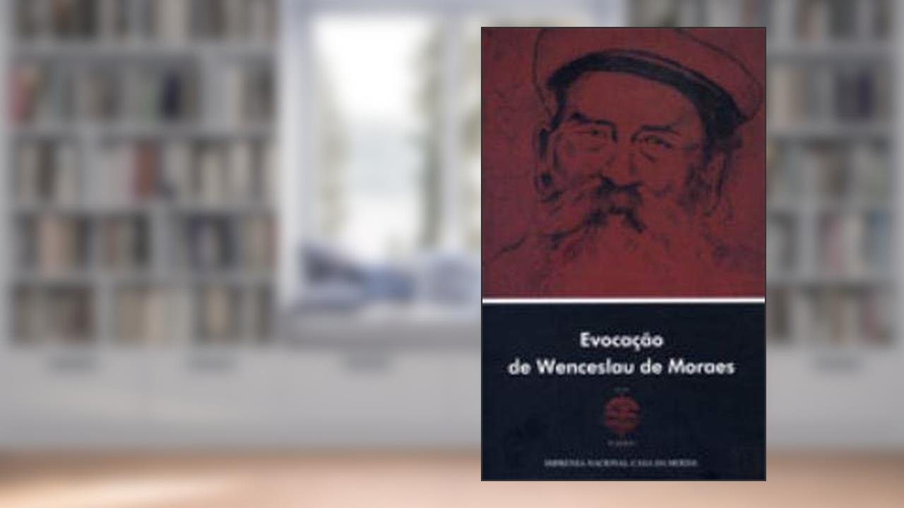 Capa de Evocação de Wenceslau de Moraes, do autor Pedro Barreiros