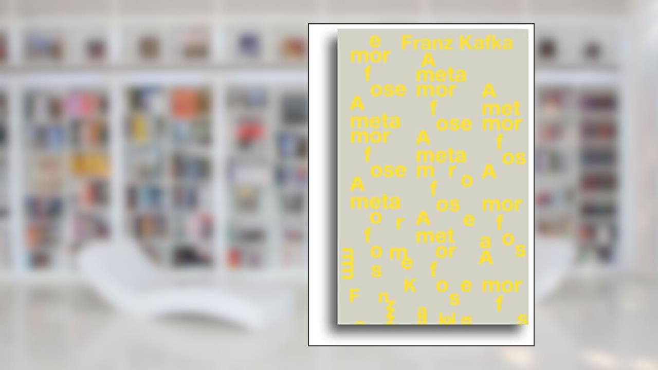 Capa de A metamorfose (Bilíngue), do autor Franz Kafka