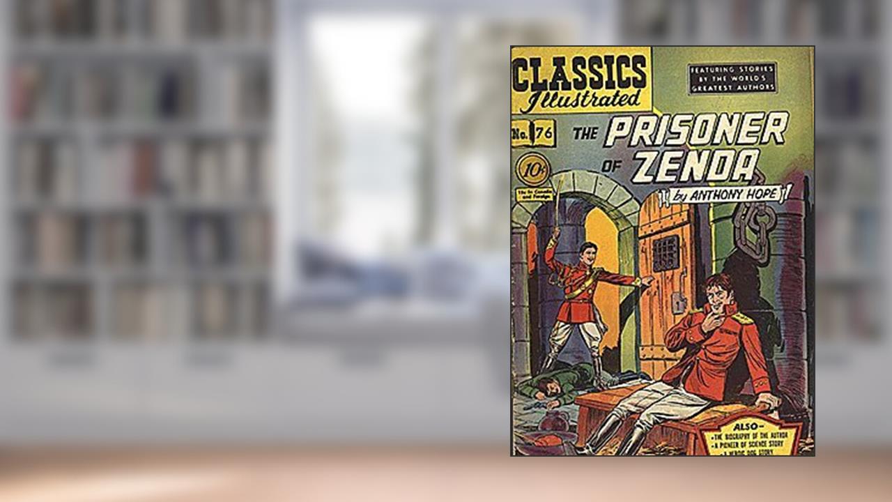 Capa de Classics Illustrated (1942 series) #76 HRN75 ED1, do autor Gilberton Publications