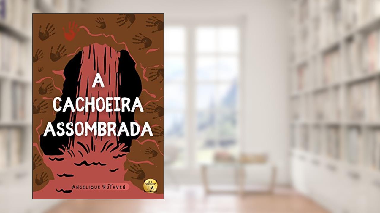 Capa de A cachoeira assombrada (Contos da coletânea Reunião maldita), do autor Angelique Ruthven