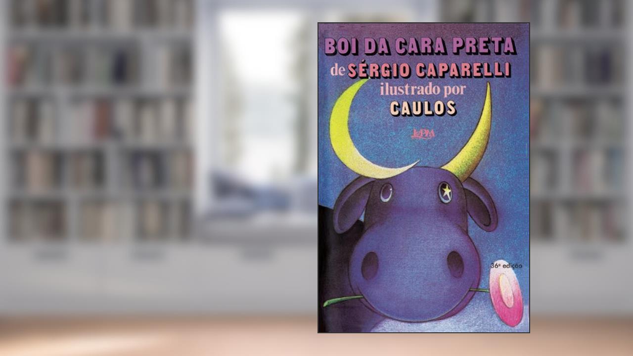 Capa de Boi Da Cara Preta, do autor Sérgio Capparelli