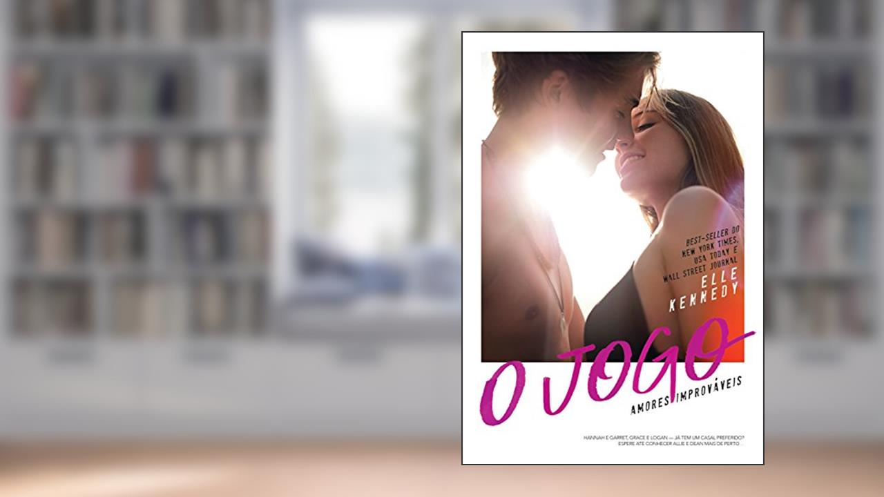 Capa de O jogo - Sucesso no TikTok (Amores Improváveis Livro 3), do autor Elle Kennedy