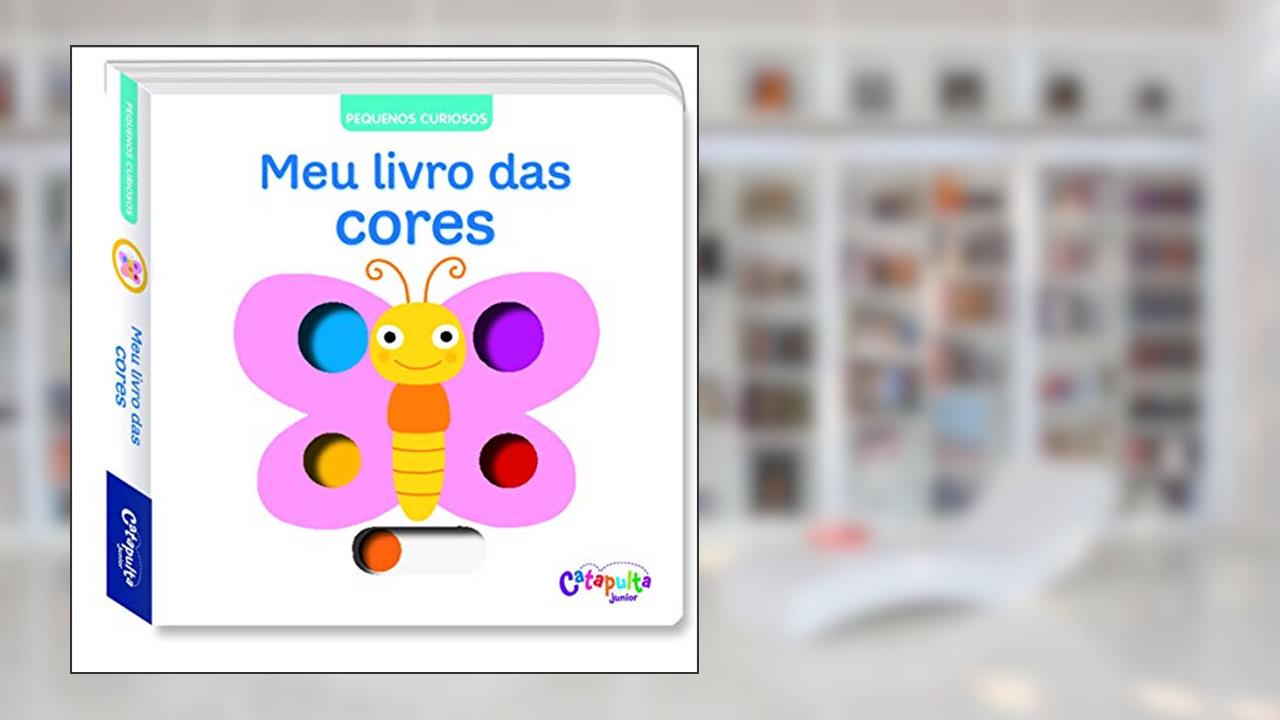 Capa de Meu livro das cores, do autor Natalie Choux