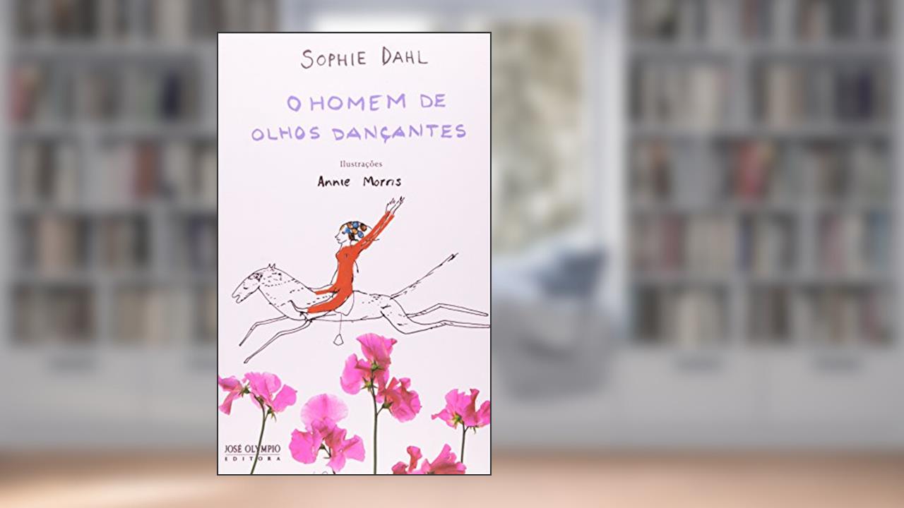 Capa de HOMEM DE OLHOS DANÇANTES, O, do autor Sophie Dahl
