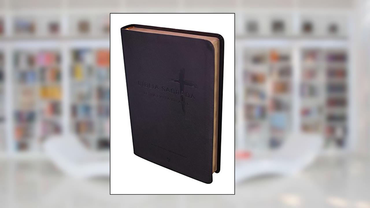 Capa de Bíblia Sagrada - Letra Extra Gigante. Capa Preta, do autor Diversos Autores