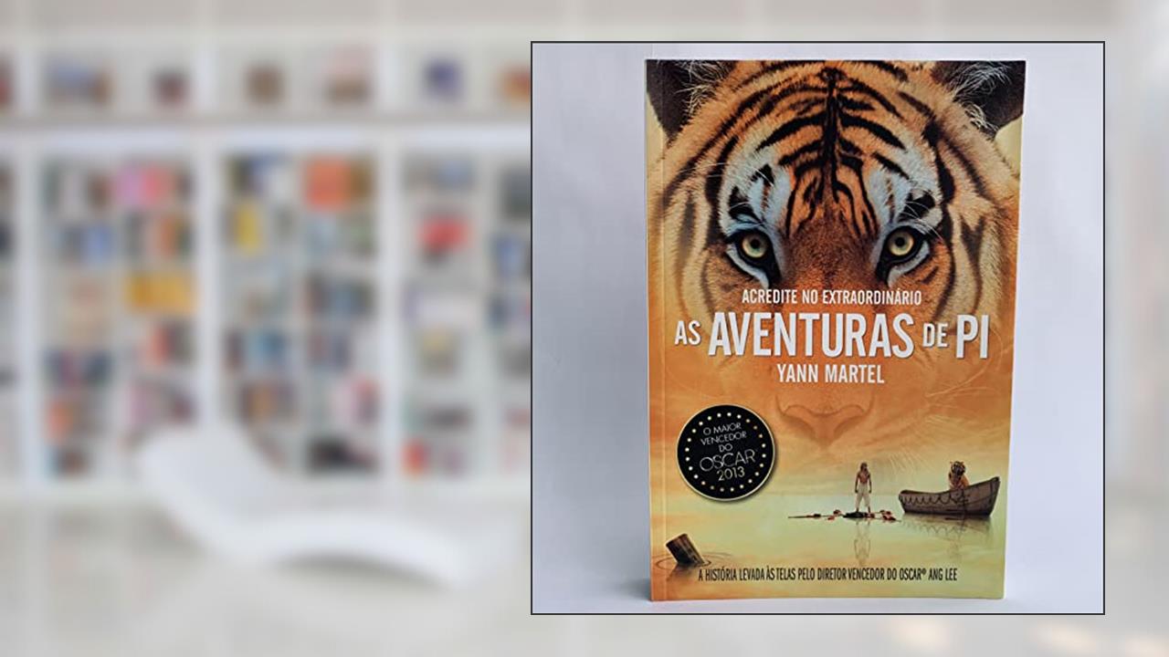 Capa de As Aventuras De Pi, do autor Yann Martel
