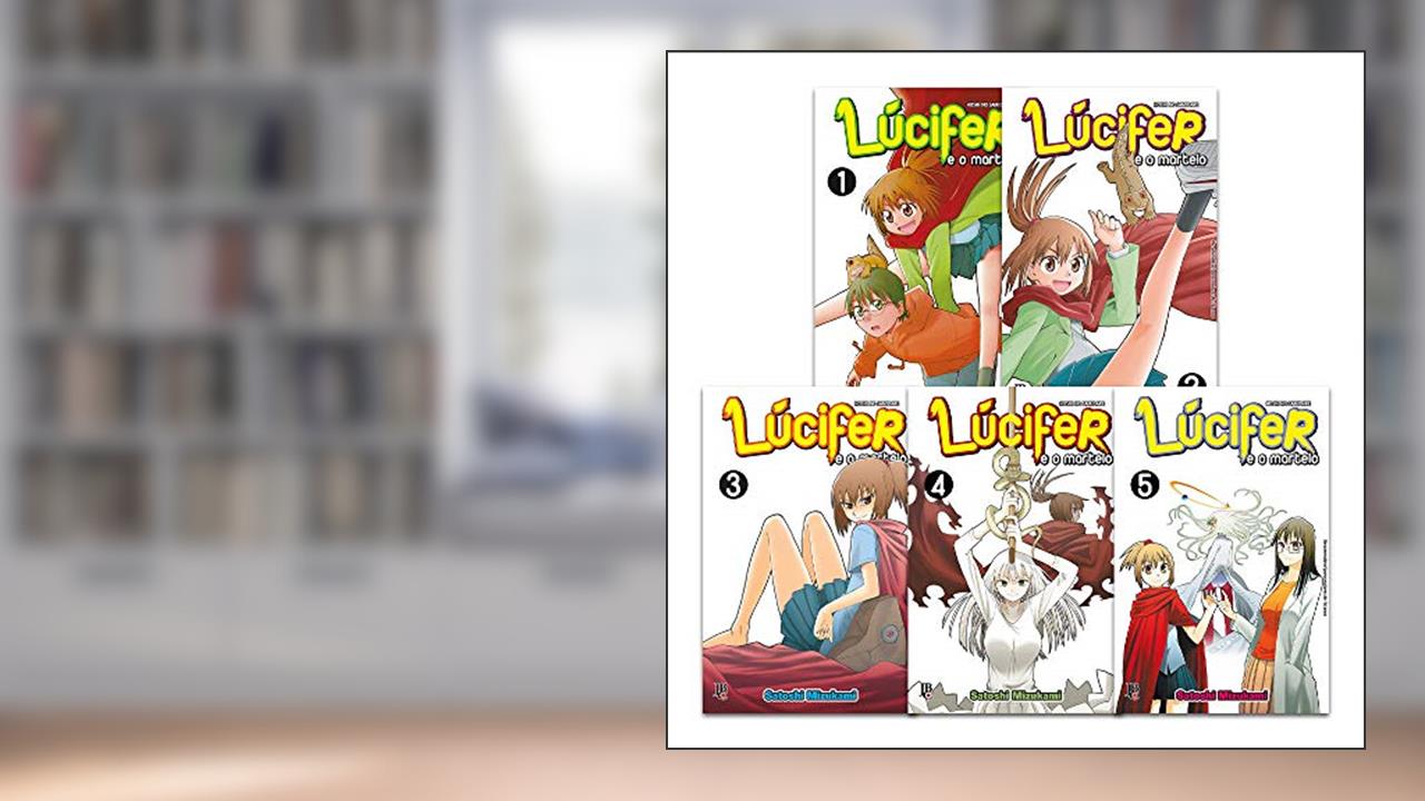 Capa de Coleção Lúcifer E O Martelo - Volumes 1 Ao 5, do autor Satoshi Mizukami