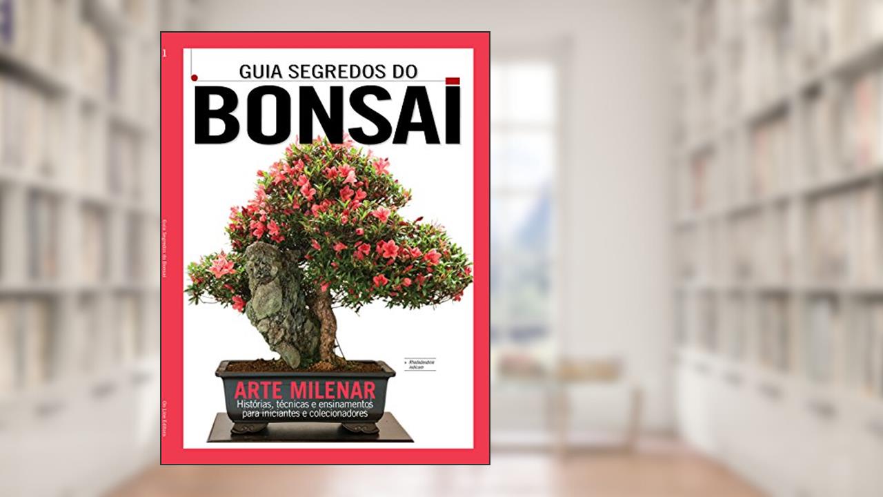 Capa de Guia Segredos do Bonsai, do autor On Line Editora