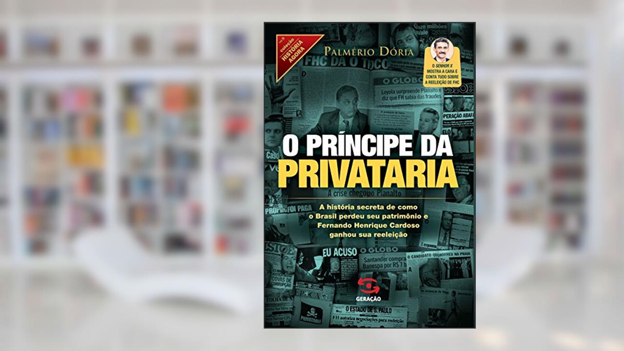 Capa de O príncipe da privataria: 9, do autor Palmério Dória