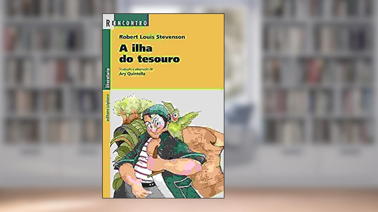 Capa de A ilha do tesouro, do autor Robert Louis Stevenson