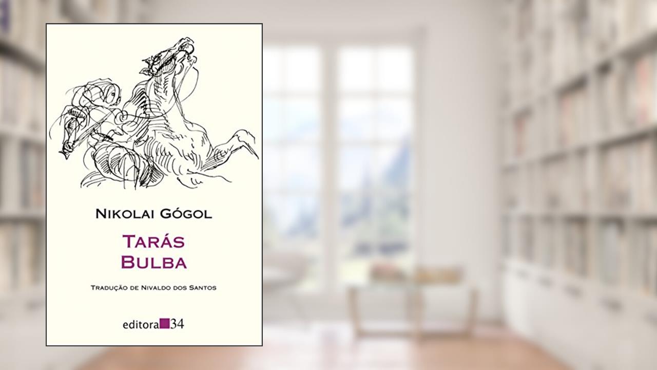 Capa de Tarás Bulba, do autor Nikolai Gógol