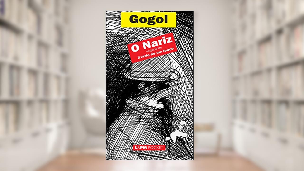 Capa de O Nariz, do autor Nicolai Gógol
