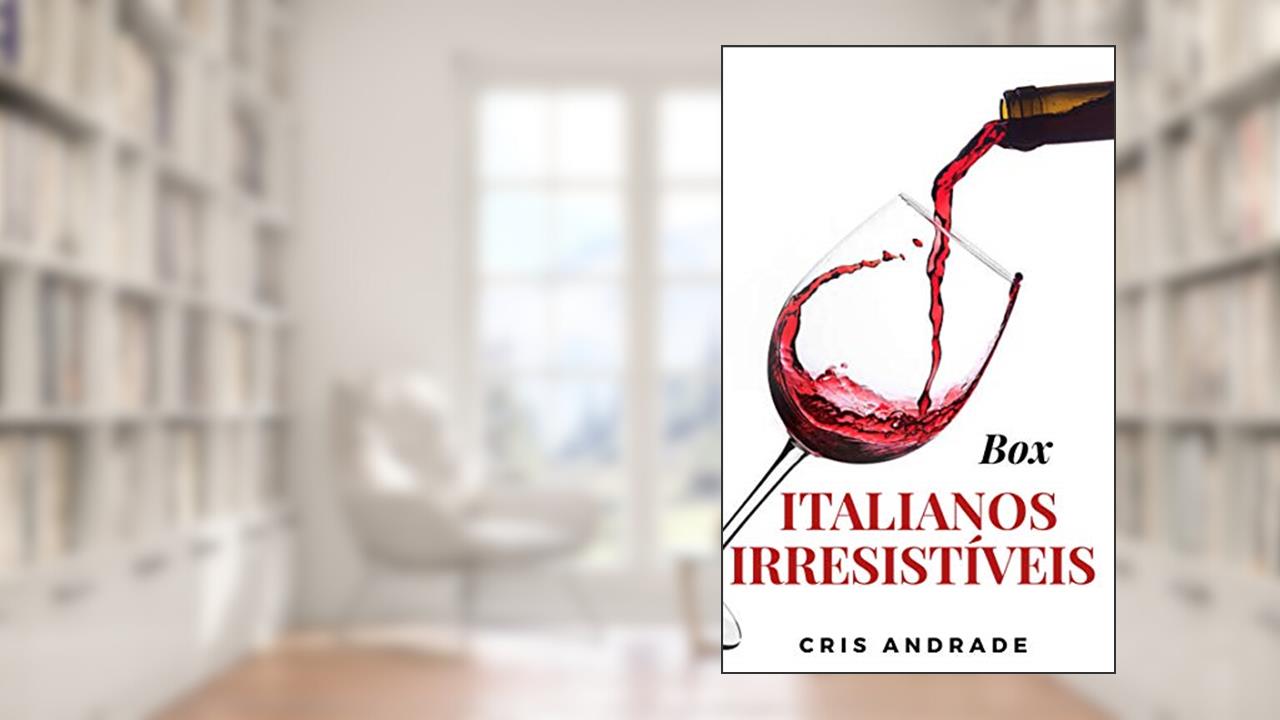 Capa de Box Italianos Irresistíveis, do autor Cris Andrade
