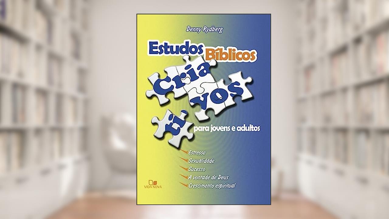 Capa de Estudos Bíblicos Criativos, do autor Denny Rydberg
