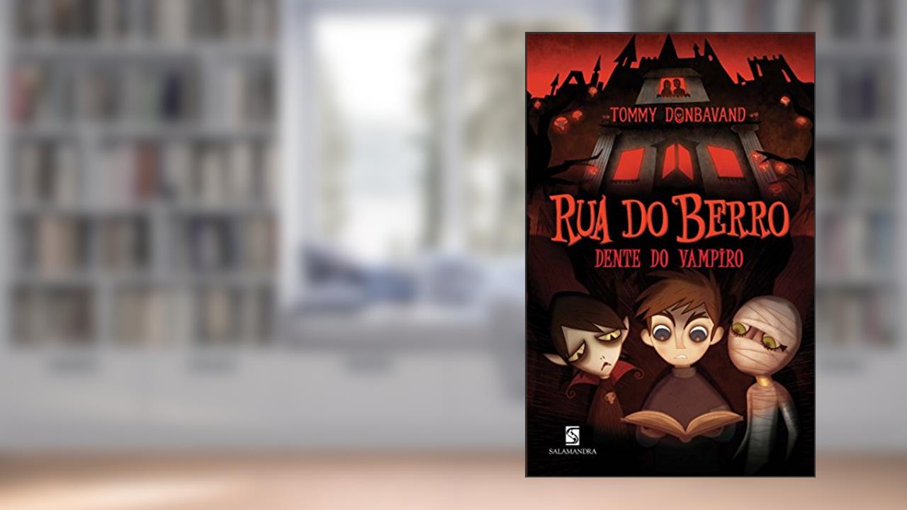Capa de Dente do Vampiro, do autor Tommy Donbavand