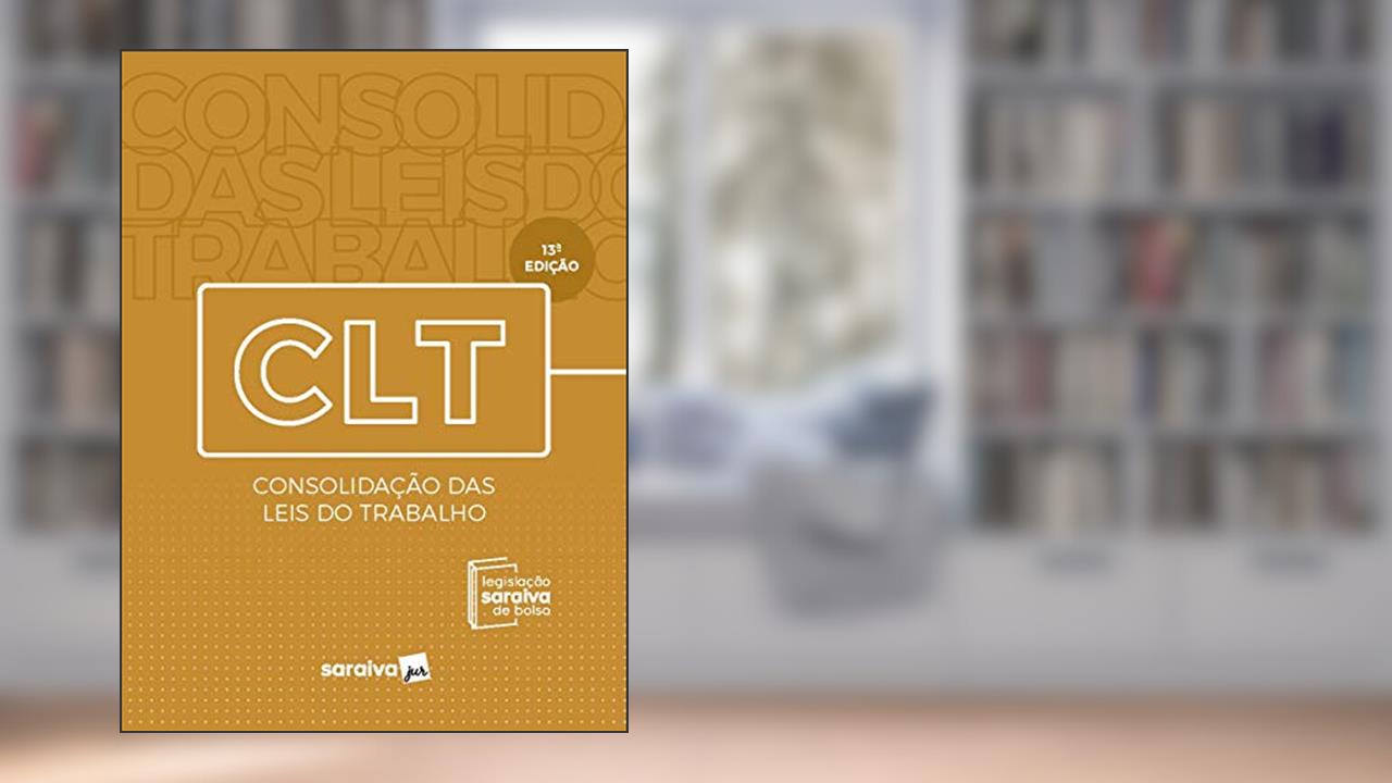 Capa de CLT - Legislação Saraiva de Bolso - 13ª edição - 2020, do autor Editora Saraiva