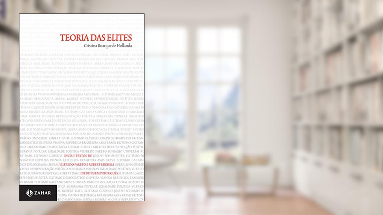 Capa de Teoria das elites (Nova Biblioteca de Ciências Sociais), do autor Cristina Buarque de Hollanda