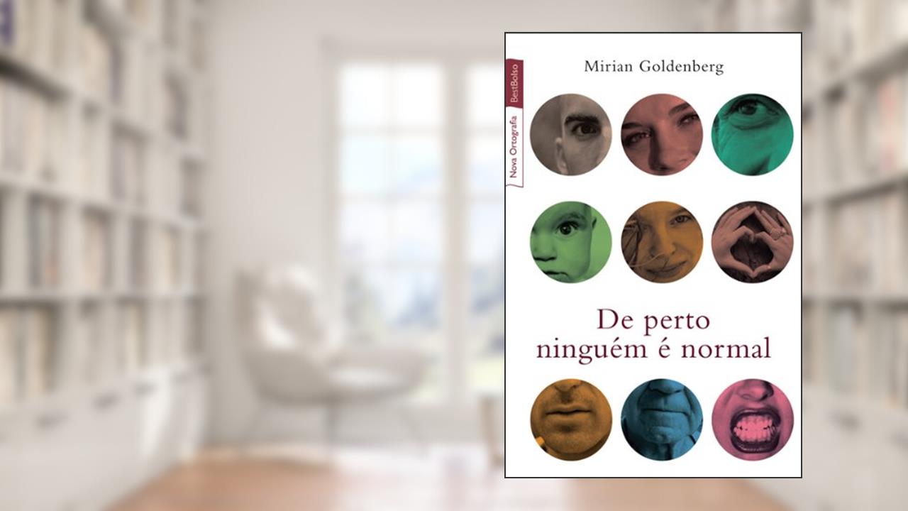 Capa de De perto ninguém é normal, do autor Mirian Goldenberg