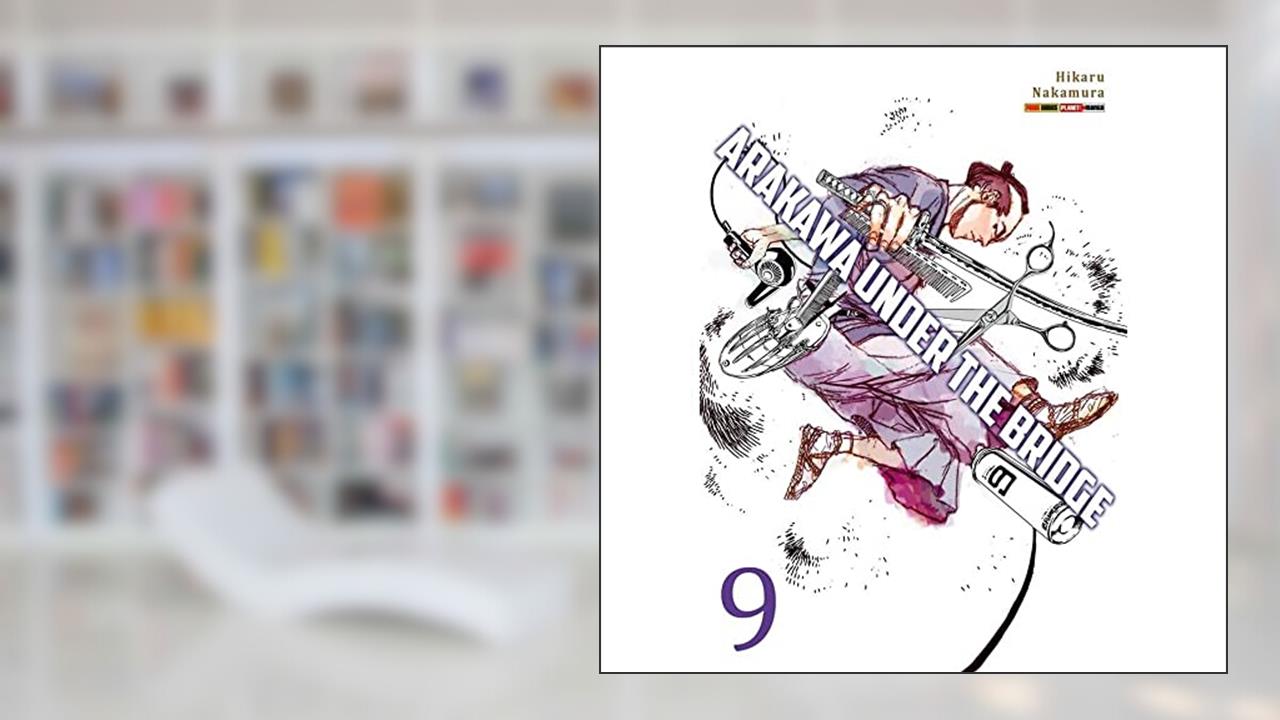 Capa de Arakawa Under the Bridge Vol. 9, do autor Hikaru Nakamura