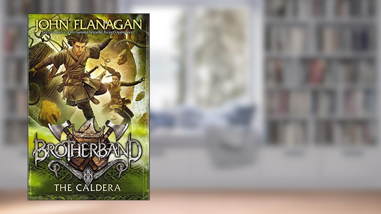 Capa de Brotherband 07 - a Caldeira, do autor John Flanagan