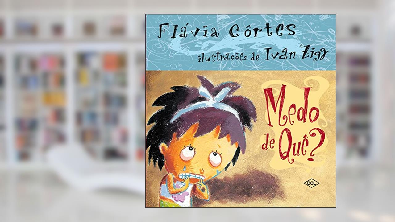 Capa de Medo de quê, do autor Flavia Cortes