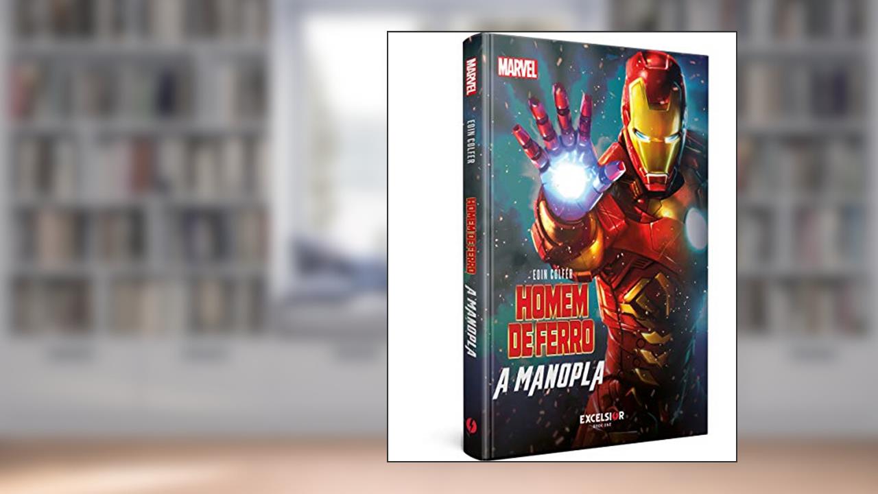 Capa de Homem de Ferro - A manopla, do autor Eoin Colfer