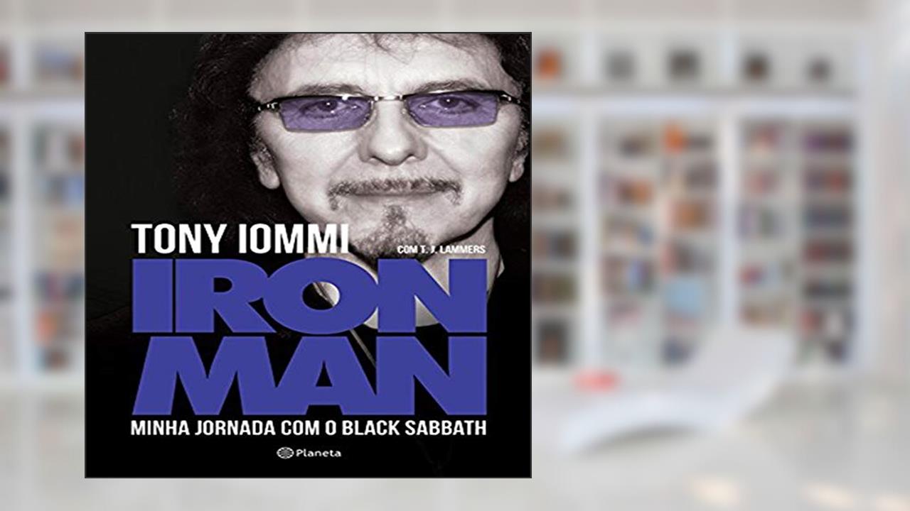 Capa de Iron Man - minha jornada com Black Sabbath, do autor Tony Iommi