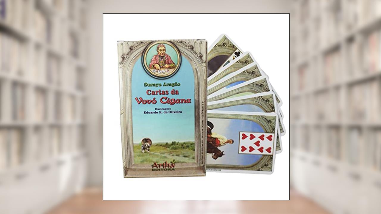 Capa de Cartas Da Vovo Cigana, do autor Suraya Aragao