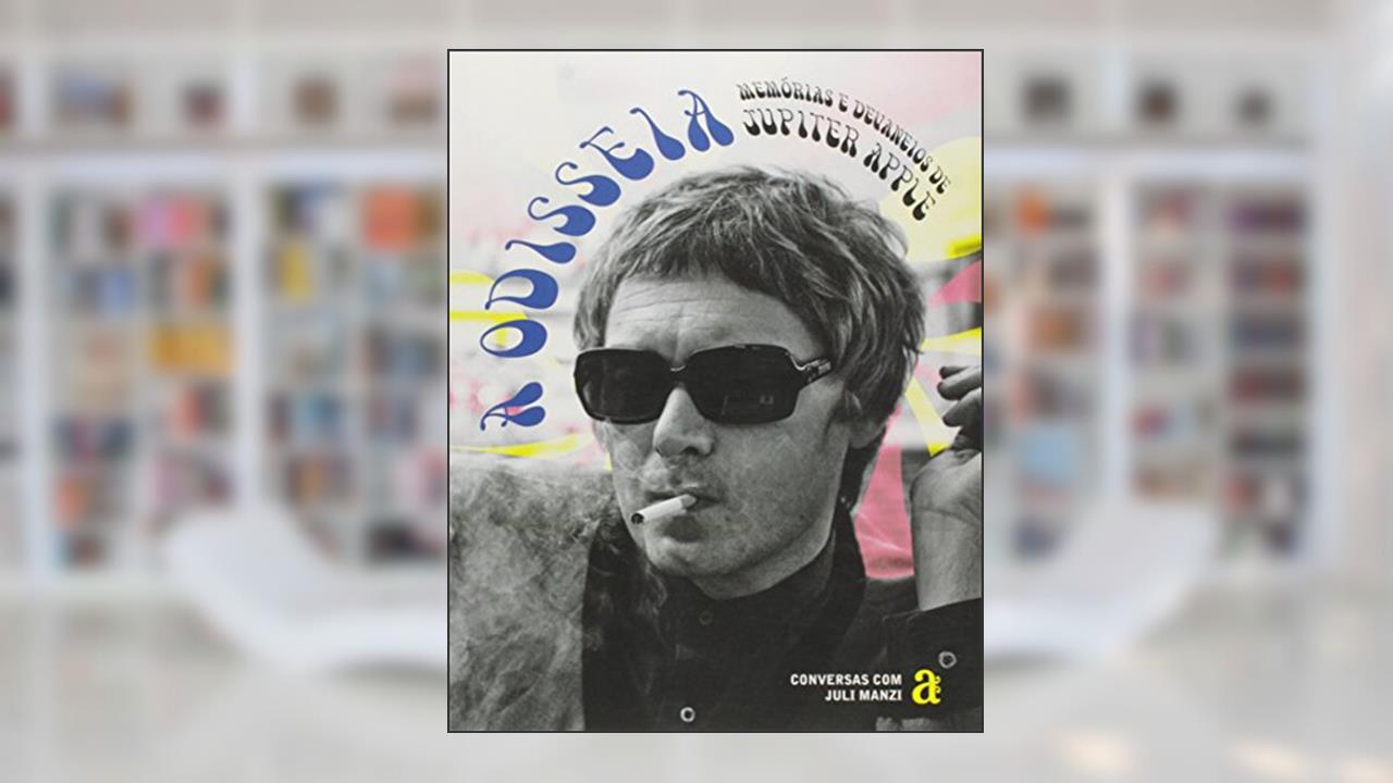 Capa de A odisseia: memórias e devaneios de Jupiter Apple, do autor Flavio Basso; Julio Manzi