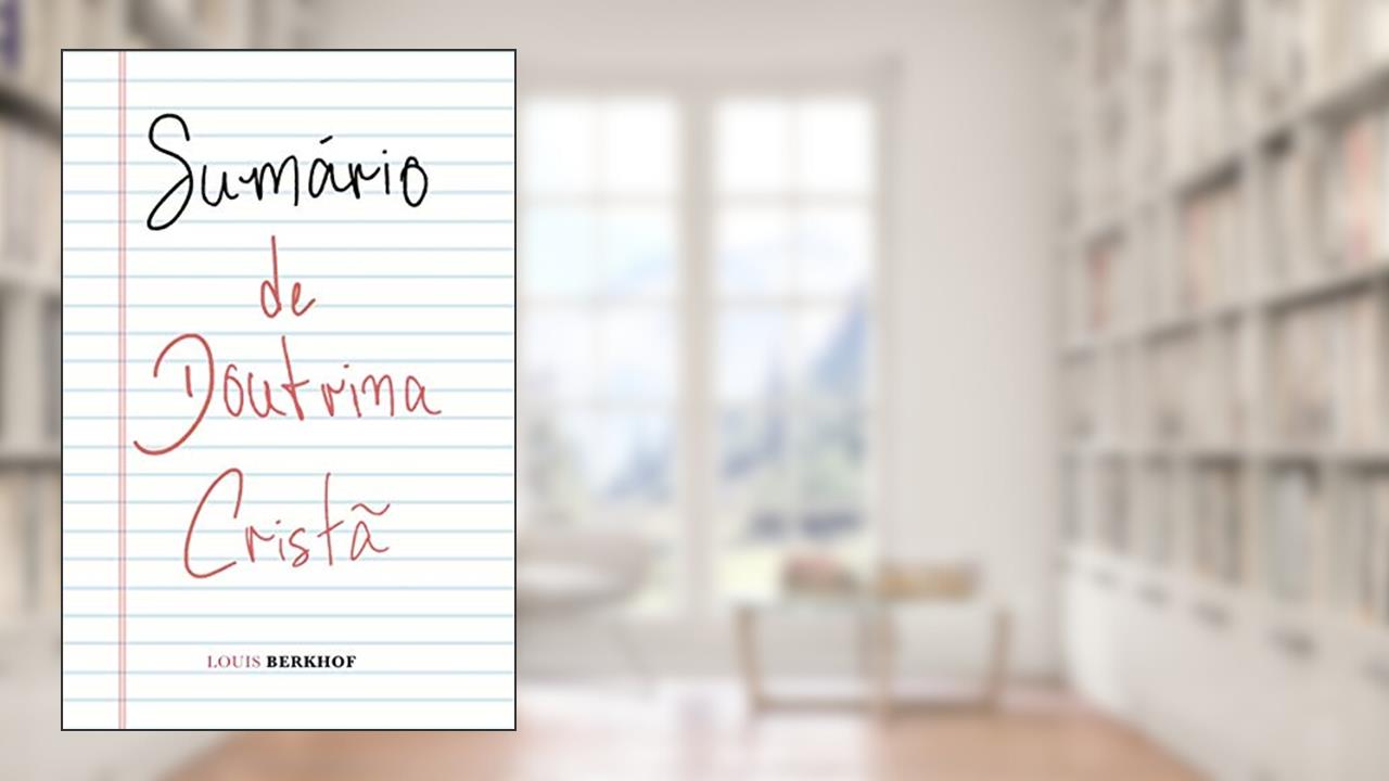 Capa de Sumário de doutrina cristã, do autor Louis Berkhof