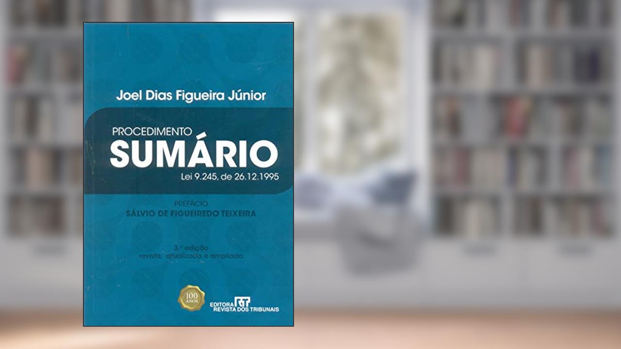 Capa de Procedimento Sumario, do autor Joel Dias Figueira Junior