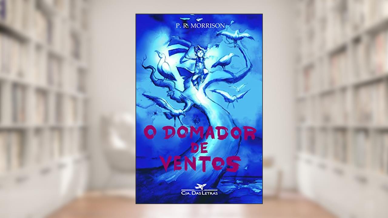 Capa de O domador de ventos, do autor P. R. Morrison
